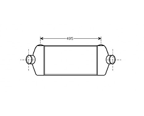 Intercooler, échangeur 18004406 International Radiators, Image 2