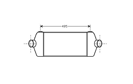 Intercooler, échangeur 18004406 International Radiators, Image 2