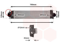 Intercooler, échangeur 18014711 International Radiators