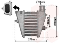 Intercooler, échangeur 25014700 International Radiators