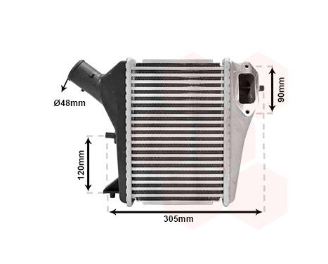 Intercooler, échangeur 25014702 International Radiators