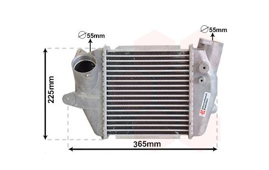 Intercooler, échangeur 27004243 International Radiators, Image 2