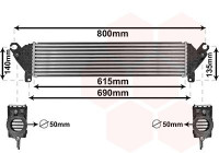 Intercooler, échangeur 27004277 International Radiators