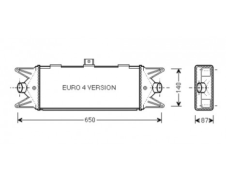 Intercooler, échangeur 28004045 International Radiators, Image 2