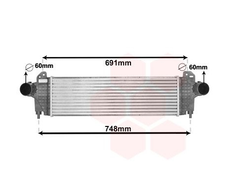 Intercooler, échangeur 28004129 International Radiators