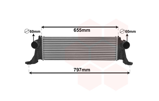 Intercooler, échangeur 28004132 International Radiators