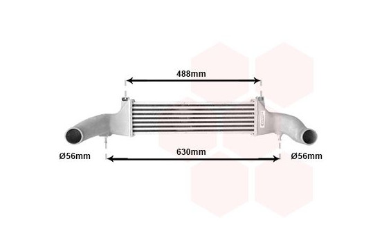 Intercooler, échangeur 30004295 International Radiators