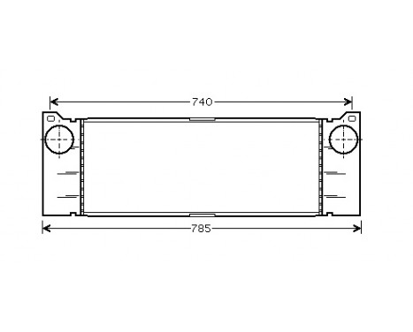 Intercooler, échangeur 30004371 International Radiators, Image 2