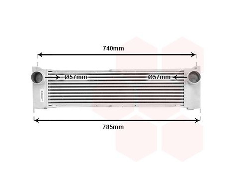 Intercooler, échangeur 30004371 International Radiators