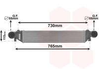 Intercooler, échangeur 30004380 International Radiators