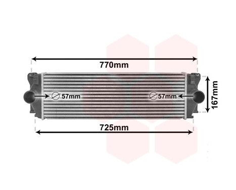 Intercooler, échangeur 30004396 International Radiators