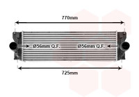 Intercooler, échangeur 30004582 International Radiators