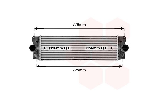 Intercooler, échangeur 30004582 International Radiators