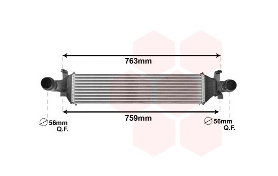 Intercooler, échangeur 30004658 International Radiators