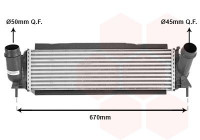 Intercooler, échangeur 33014704 International Radiators