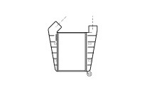 Intercooler, échangeur 37004204 International Radiators