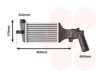Intercooler, échangeur 37004325 International Radiators
