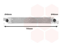 Intercooler, échangeur 37004392 International Radiators