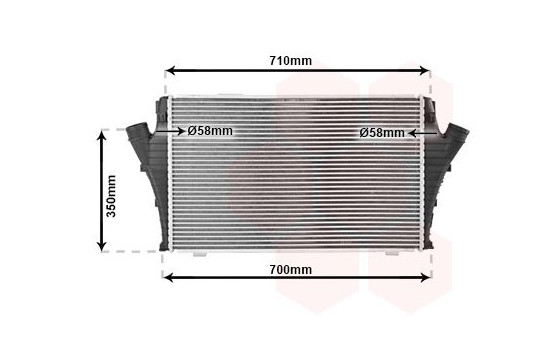 Intercooler, échangeur 37004401 International Radiators