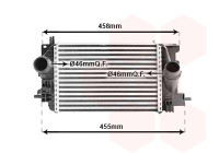 Intercooler, échangeur 37004575 International Radiators