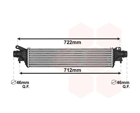 Intercooler, échangeur 37004661 International Radiators