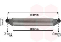 Intercooler, échangeur 37014702 International Radiators