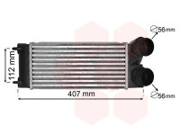 Intercooler, échangeur 40004334 International Radiators