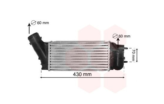 Intercooler, échangeur 40004335 International Radiators, Image 2