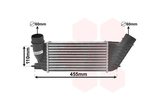 Intercooler, échangeur 40004347 International Radiators
