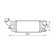 Intercooler, échangeur 40004362 International Radiators