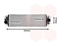 Intercooler, échangeur 43004328 International Radiators
