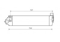 Intercooler, échangeur 43004482 International Radiators