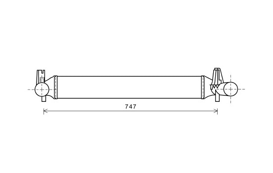 Intercooler, échangeur 49004042 International Radiators