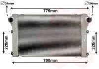 Intercooler, échangeur 53014700 International Radiators