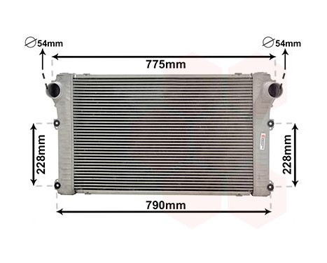 Intercooler, échangeur 53014700 International Radiators