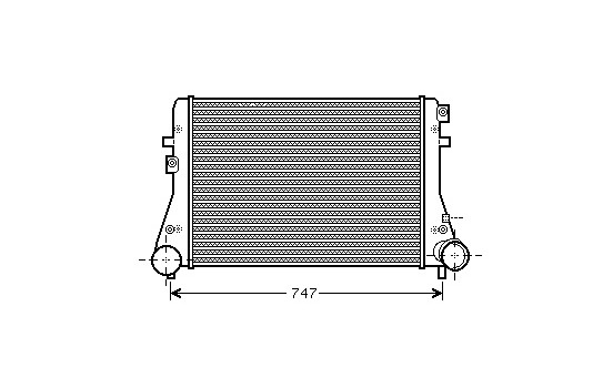 Intercooler, échangeur 58004306 International Radiators, Image 2
