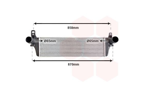 Intercooler, échangeur 58004313 International Radiators