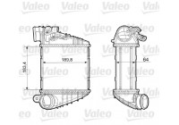 Intercooler, échangeur 817457 Valeo