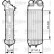 Intercooler, échangeur 817706 Valeo