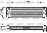 Intercooler, échangeur 817994 Valeo