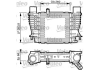 Intercooler, échangeur 817999 Valeo
