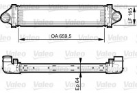 Intercooler, échangeur 818245 Valeo