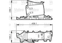 Intercooler, échangeur 818265 Valeo