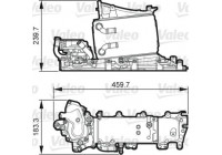 Intercooler, échangeur 818268 Valeo