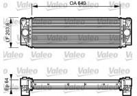 Intercooler, échangeur 818732 Valeo