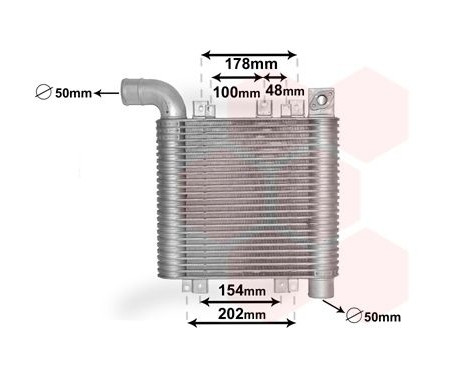 Intercooler, échangeur 82004359 International Radiators