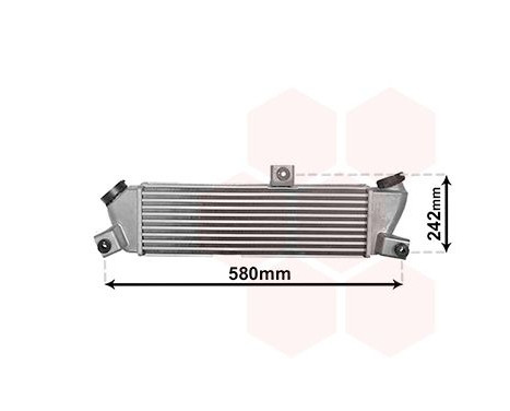 Intercooler, échangeur 82014703 International Radiators