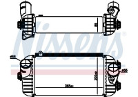 Intercooler, échangeur 96187 Nissens