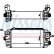 Intercooler, échangeur 96187 Nissens