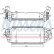 Intercooler, échangeur 96538 Nissens, Vignette 3